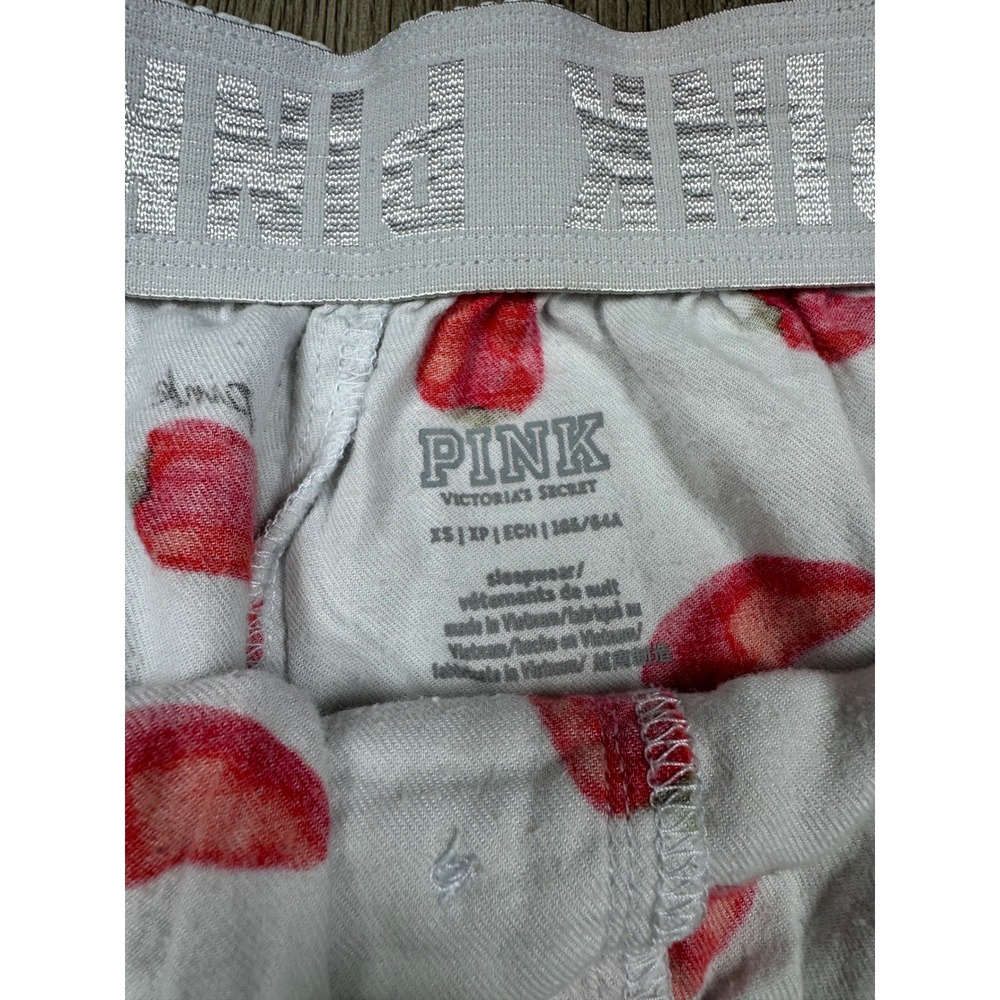 PINK Victoria's Secret Chili Pepper Print Lounge Sleep Shorts Women's XS Boxers - Picture 3 of 5